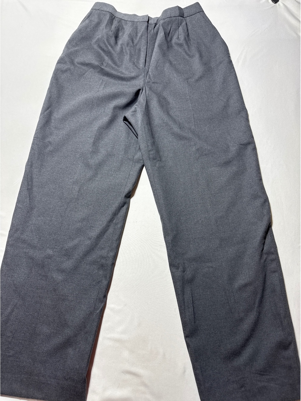 Amanda Smith Stretch Gray Dress Pants - Classic Comfort with